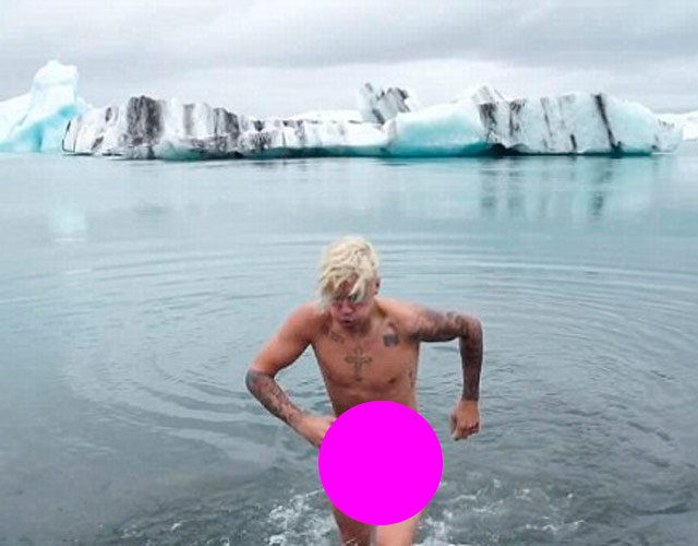 Justin Bieber desnudo glaciar I'll Show You