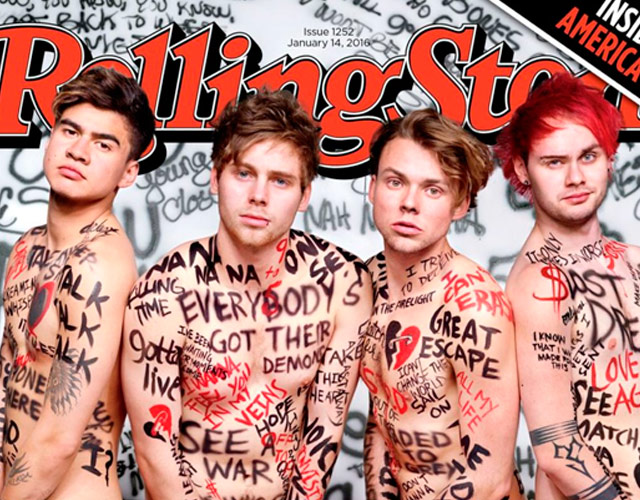 5 Seconds Of Summer desnudos en Rolling Stone