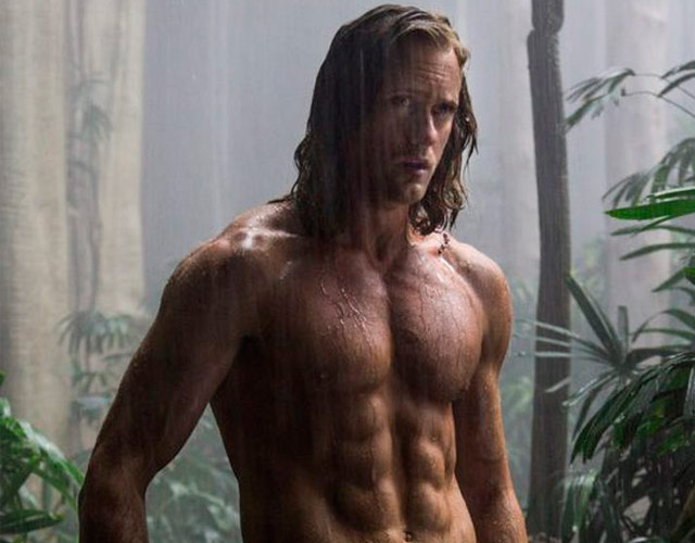 Alexander Skarsgard desnudo Tarzan