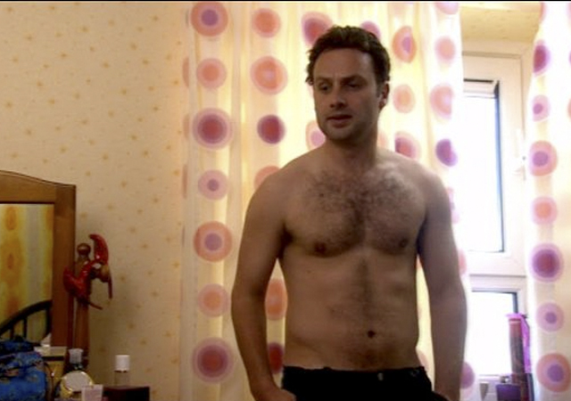 Andrew Lincoln desnudo, protagonista de 'The Walking Dead'