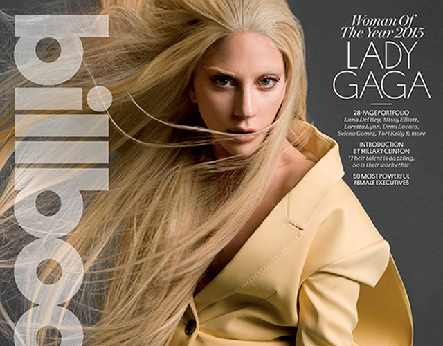 Lady Gaga, mujer del año 2015 según Billboard
