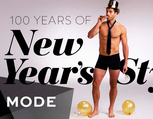 El vídeo de los 100 años de looks de Nochevieja para hombre