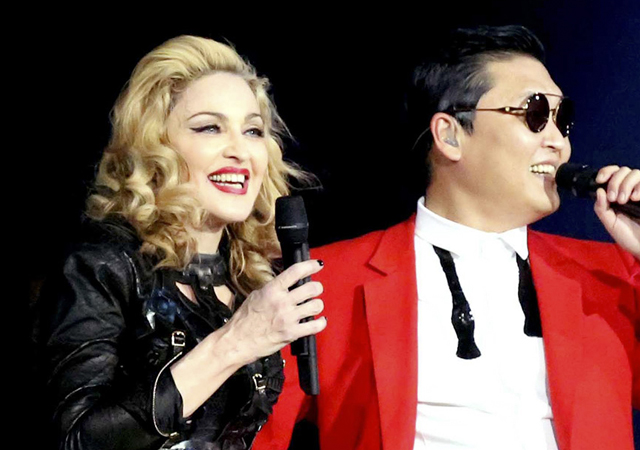 Se filtra el ensayo de Madonna con Psy en 'Music'