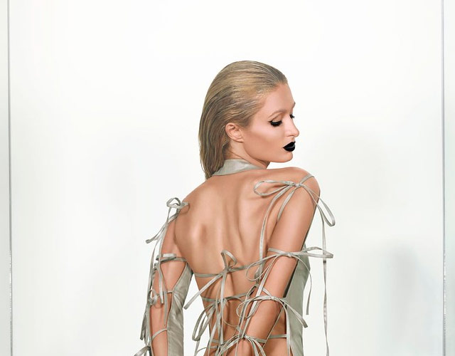 Paris Hilton desnuda Paper