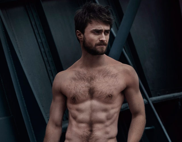El torso de Daniel Radcliffe desnudo en Vanity Fair