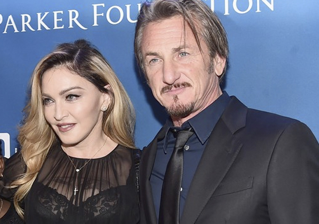 Madonna y Sean Penn, juntos en una gala benéfica