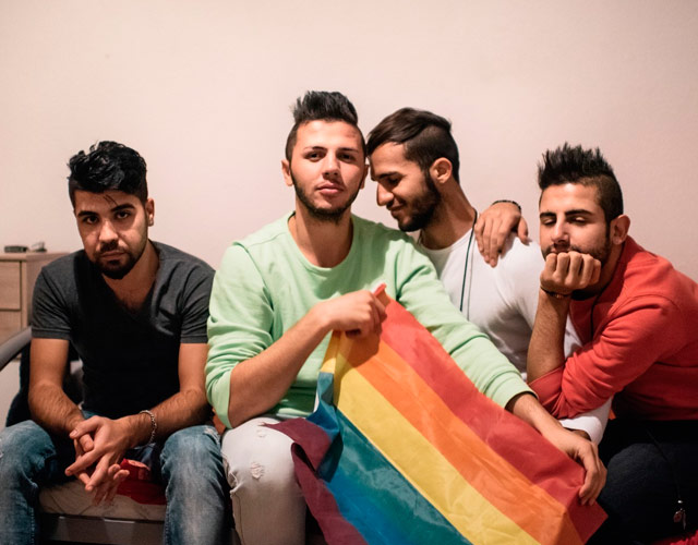 Amenazas refugiados gays