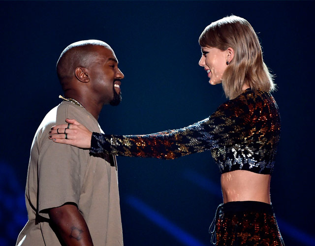 Kanye West llama "zorra" a Taylor Swift en 'Famous' y ella encantada