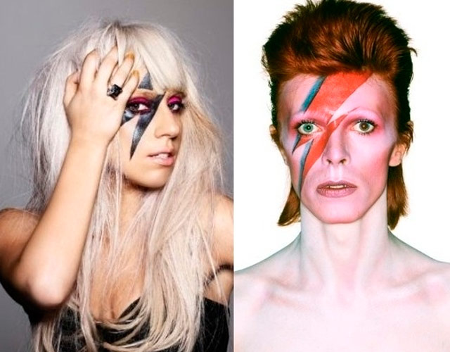 Lady Gaga se hace un tatuaje de David Bowie antes de su homenaje en los Grammy