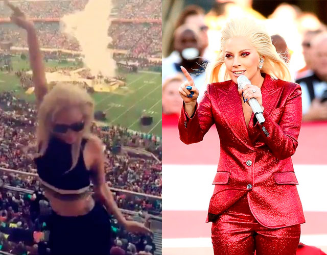 Lady Gaga baila el 'Express Yourself' de Madonna en la Super Bowl