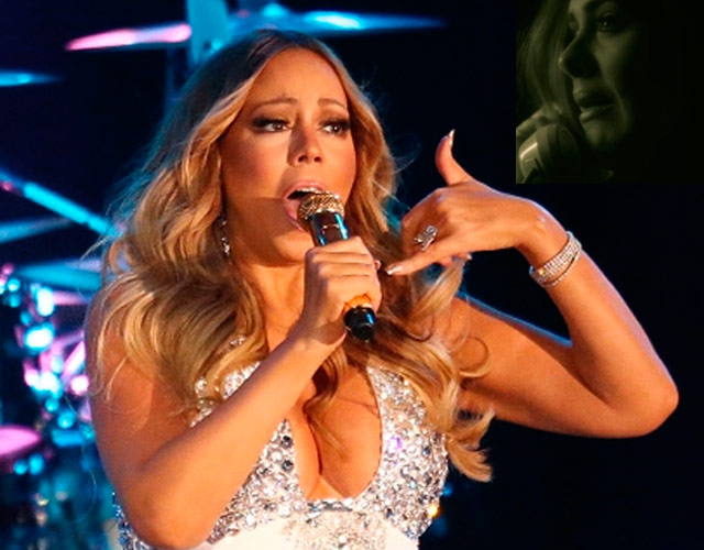 Mariah Carey dice que no ha escuchado 'Hello' de Adele