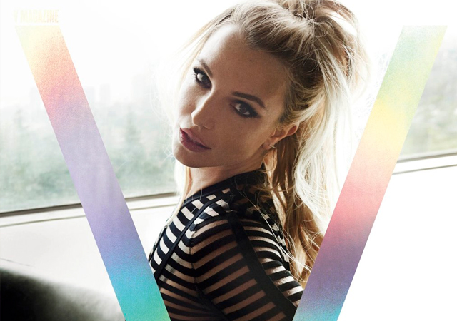 Britney Spears, portada sorpresa de 'V' por partida triple