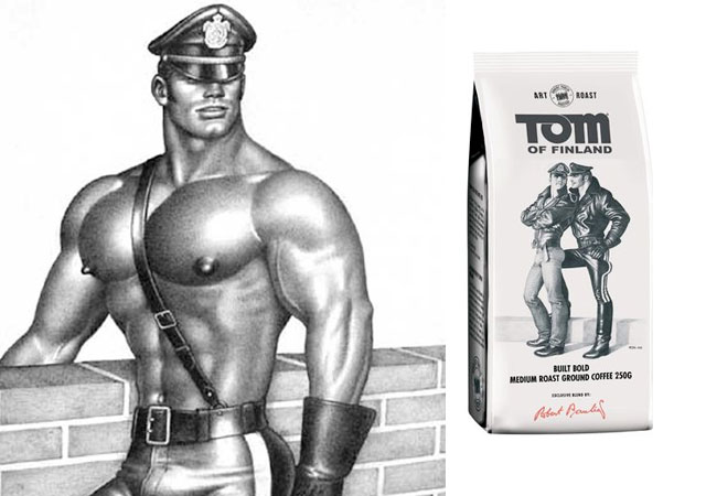 Hombres desnudos en el café de Tom of Finland