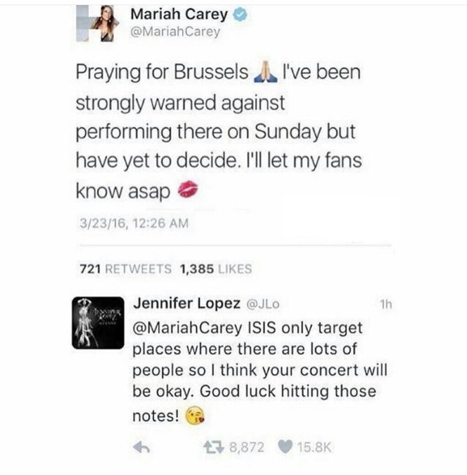 J Lo Mariah Bruselas