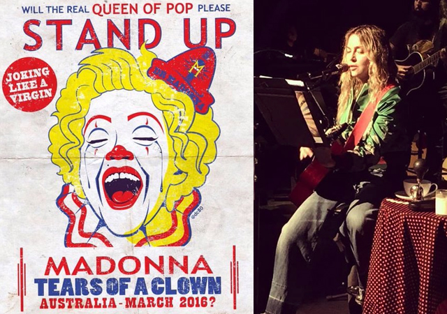 Madonna sorprende con su espectáculo exclusivo en Melbourne 'Tears of a Clown'