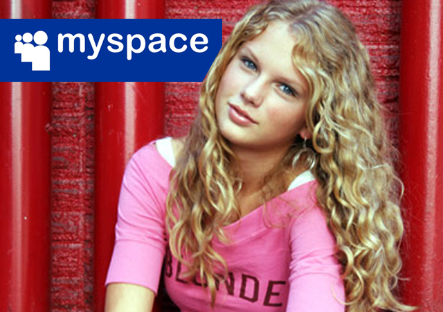 Se filtran los mensajes de Myspace de Taylor Swift