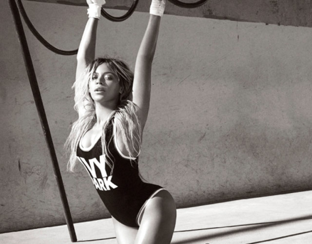 Beyoncé caída patinando
