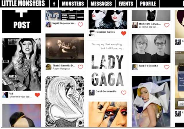 La empresa detrás de la red social de Lady Gaga, en bancarrota