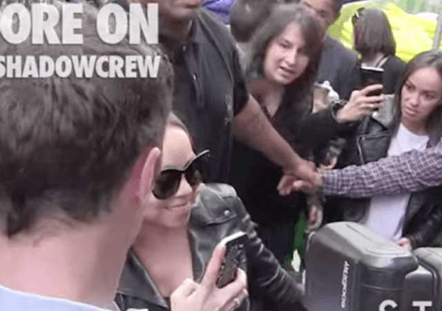 La brutal pelea de dos fans de Mariah Carey por una selfie