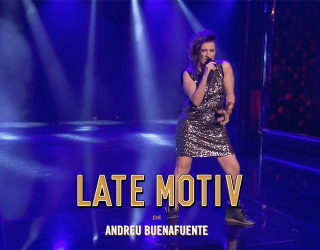 Silvia Abril imita a Barei en 'Late Motiv'