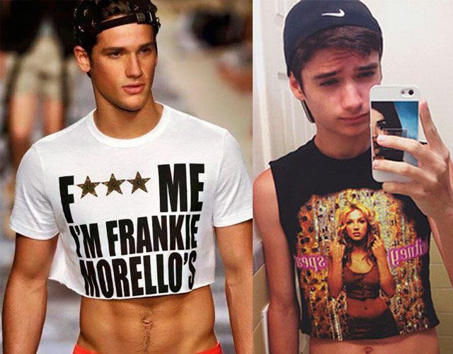 El "crop top" hombres es la última moda gay del verano |