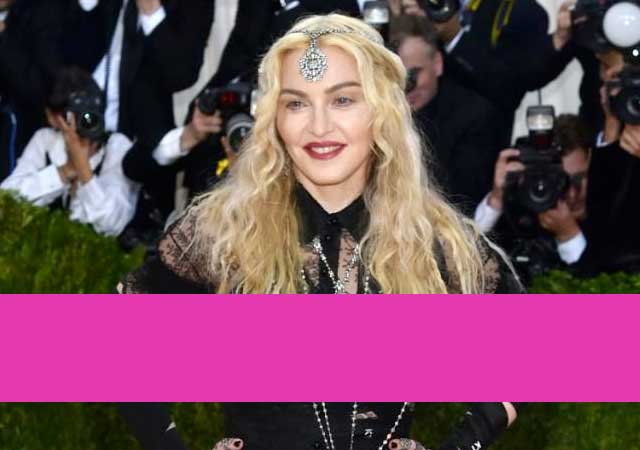 Madonna, desnuda a la Met Gala 2016