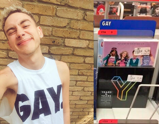Olly Alexander critica a una tienda de discos por su sección de "música gay"