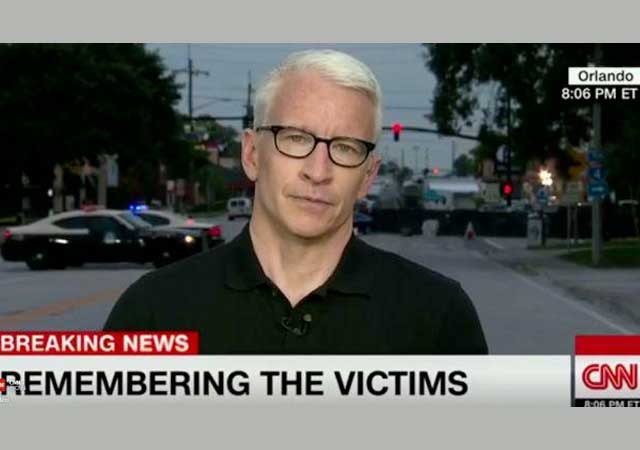 El emocionante homenaje de Anderson Cooper a las víctimas de Orlando