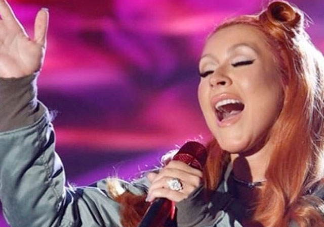 Christina Aguilera estrena en directo 'Change', su nuevo single