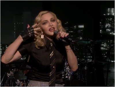 Madonna y Obama, juntos en el show de Jimmy Fallon