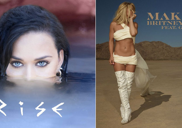 La guerra entre Britney Spears y Katy Perry con sus nuevos singles