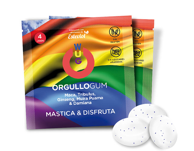 OrgulloGum, el primer chicle afrodisíaco para gays y lesbianas