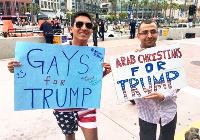Así son los gays que apoyan a Donald Trump