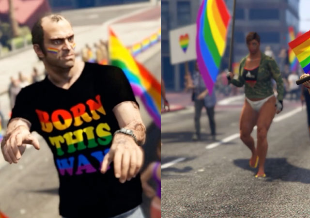 'Grand Theft Auto V' celebra el Orgullo LGBT virtual