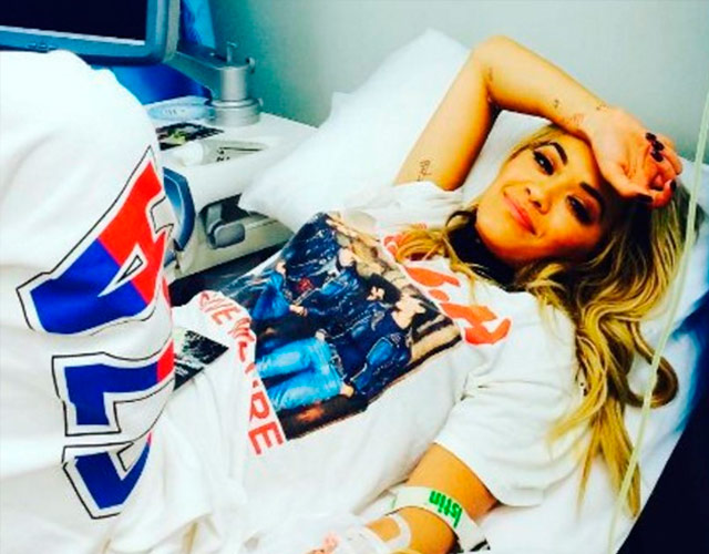 Rita Ora, en el hospital por agotamiento (no es broma)