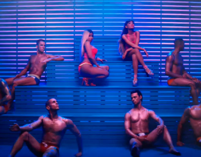 Ariana Grande y Nicki Minaj, juntas en el explícito vídeo de 'Side To Side'
