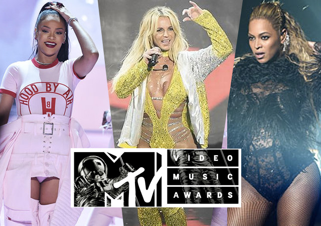 Polémica con las actuaciones de Rihanna, Beyoncé y Britney Spears en los VMAs 2016