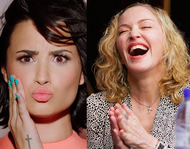 Demi Lovato cree ser la nueva Madonna