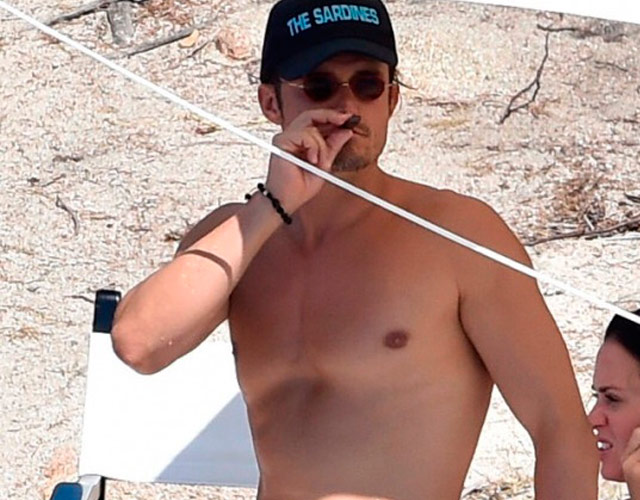 Orlando Bloom desnudo otra vez en sus vacaciones