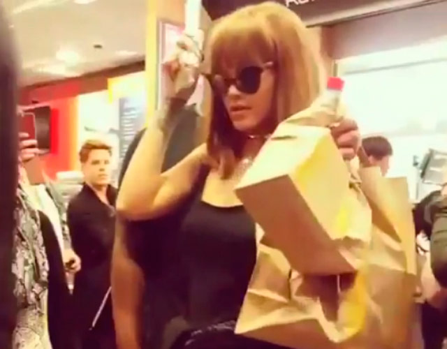 Los vídeos de Rihanna en McDonald's en Zurich