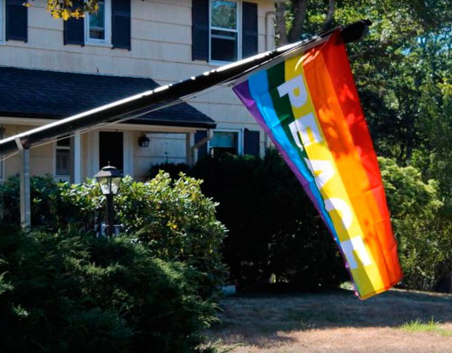 Vecinos bandera