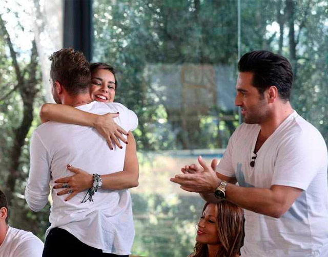 Las fotos de Bisbal y Chenoa juntos en el reencuento de OT