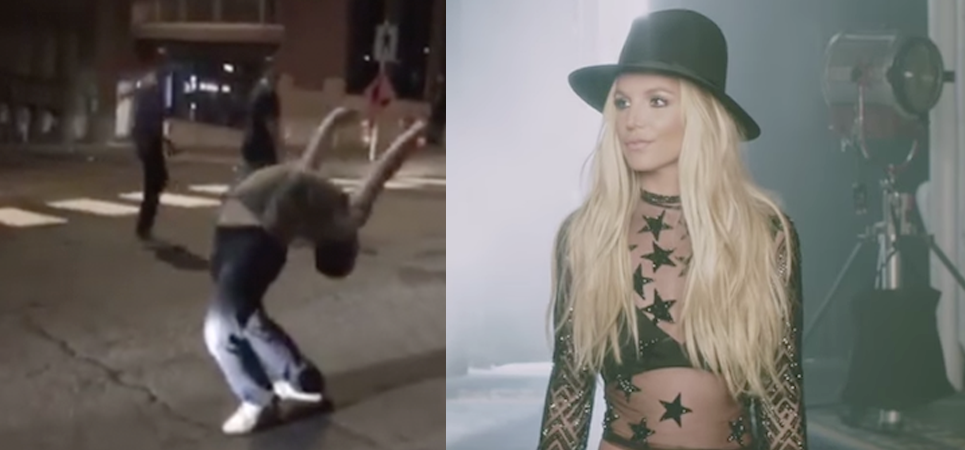 El vídeo viral de un fan de Britney Spears bailando 'Make Me' ante la policía