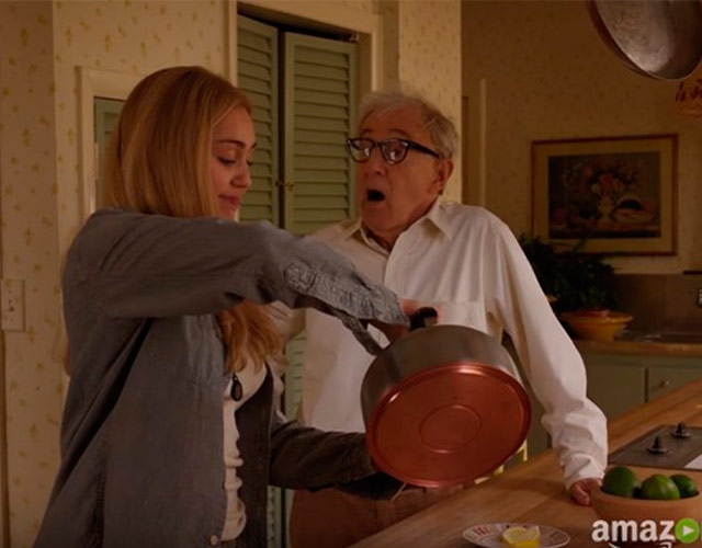 Miley Cyrus y Woody Allen juntos en el tráiler de 'Crisis In Six Scenes'