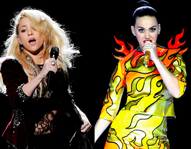 Shakira y Katy Perry cantan 'Imagine'
