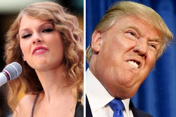 Taylor Swift no se atreve a dar su opinión sobre Donald Trump