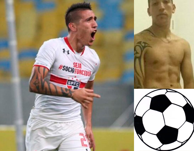 Las fotos del futbolista Ricardo Centurión desnudo integral