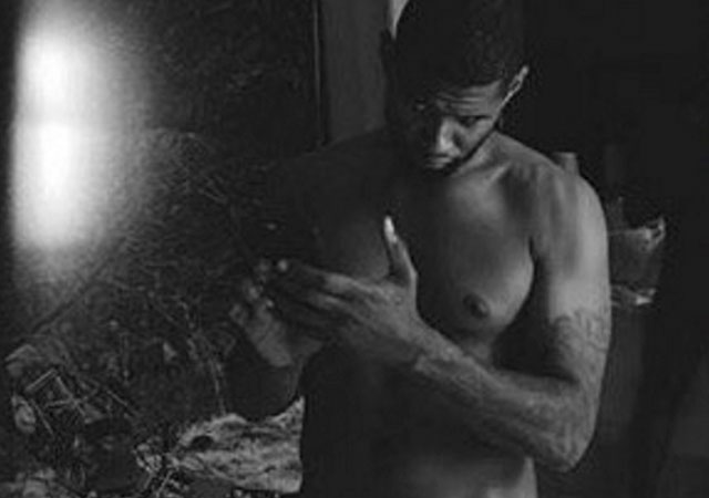 Usher desnudo en Snapchat