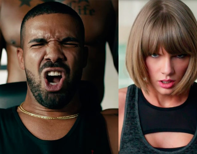Drake y Taylor Swift en el nuevo anuncio de Apple