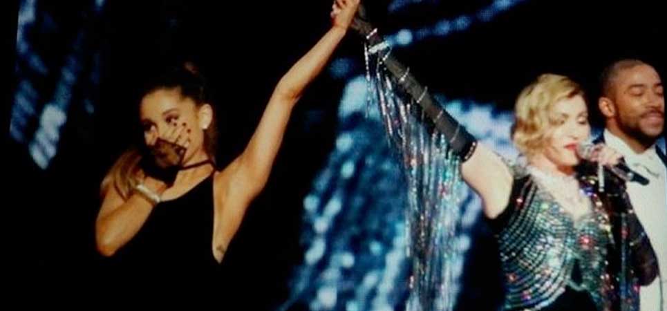 Madonna prepara un concierto benéfico con Ariana Grande y Sean Penn
